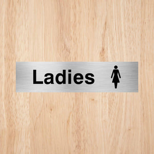 Ladies Toilet Standard Sign