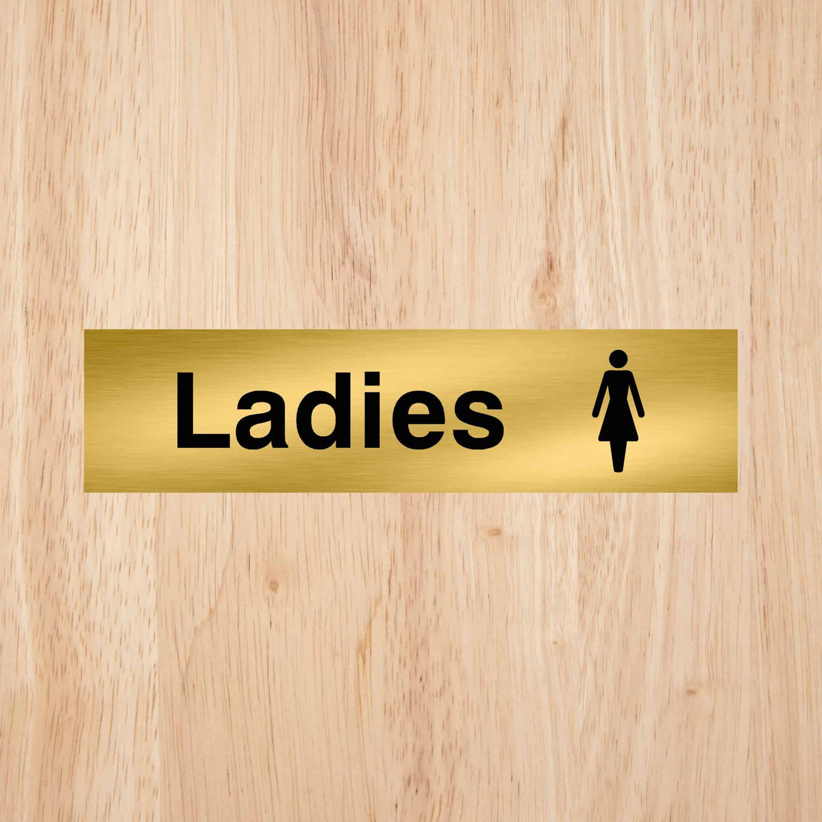 Ladies Toilet Standard Sign