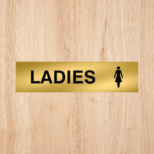 Ladies Toilet Standard Sign | CAPS