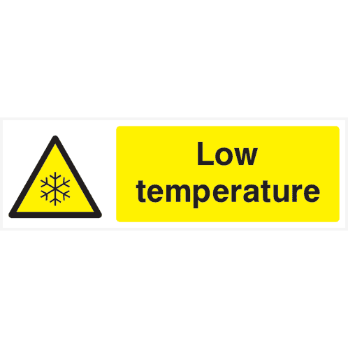 Low Temperature Sign