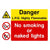 LPG Highly Flammable No Smoking Sign