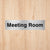 Meeting Room Door Sign