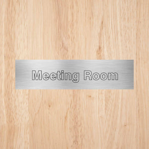 Meeting Room Door Sign