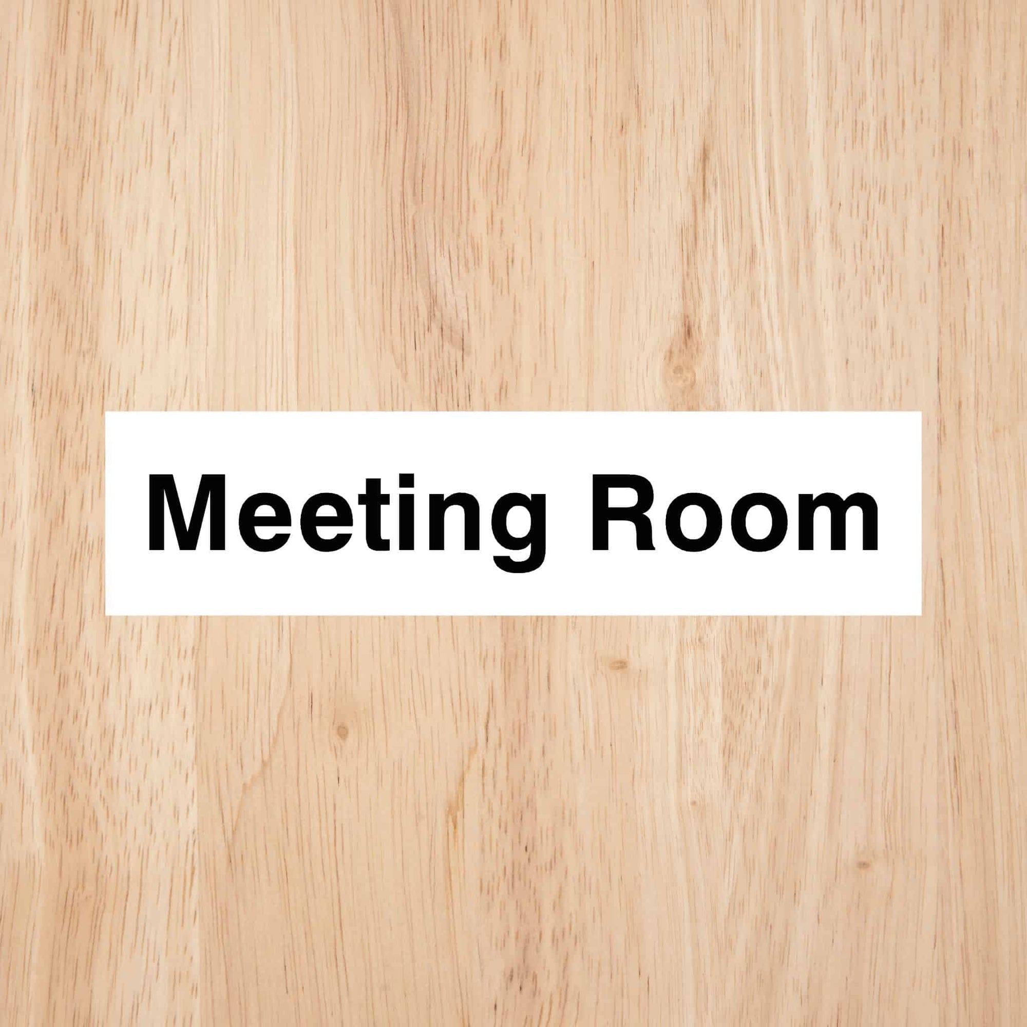 Meeting Room Door Sign