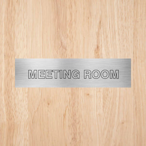 Meeting Room Door Sign CAPS