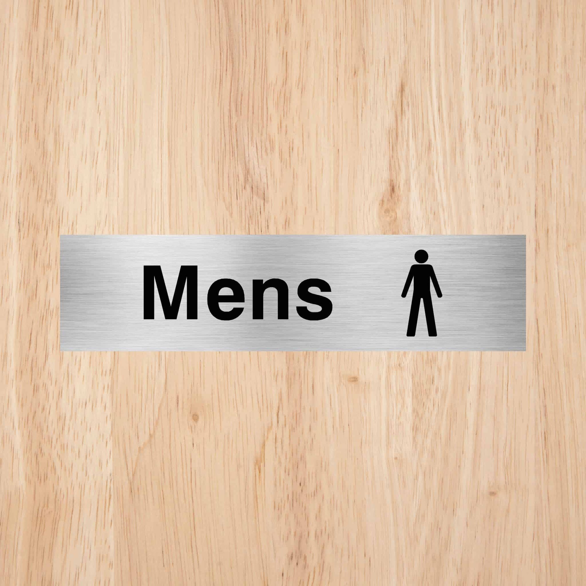 Mens Toilet Standard Sign