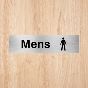 Mens Toilet Standard Sign