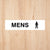 Mens Toilet Standard Sign | CAPS