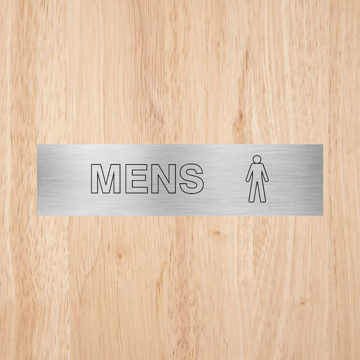 Mens Toilet Standard Sign | CAPS