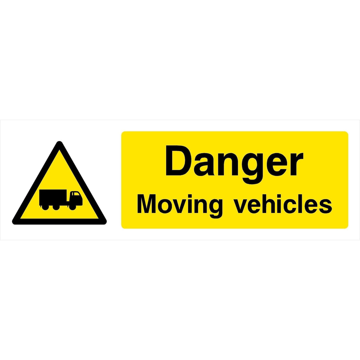 Moving Vehicles Sign