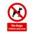 No Dogs Childrens Play Area Sign