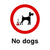 No Dogs Sign