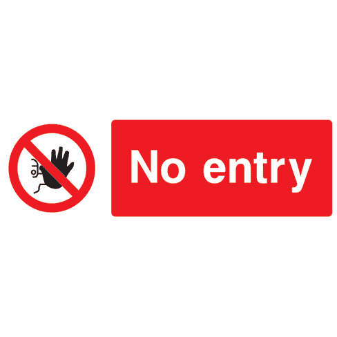 No Entry Sign