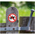 No Horses Waymarker sign