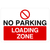 No Parking Loading Zone Sign C