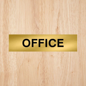 Office Door Sign