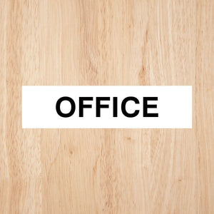 Office Door Sign