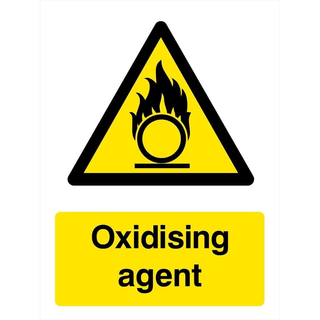 Oxidising Agent Sign