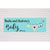 Personalised Baby Shower Banner - Washing Line Theme