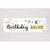 Personalised Birthday Banner