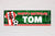 Personalised Birthday Banner | White and Red Stripe United