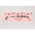 Personalised Happy Birthday hearts & balloons banner