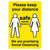 Please Keep Your Distance We Are Practising Safe Distance Sign