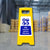 PPE Must Be Worn In This Area Freestanding A Board Sign