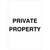 Private Property Portrait Sign