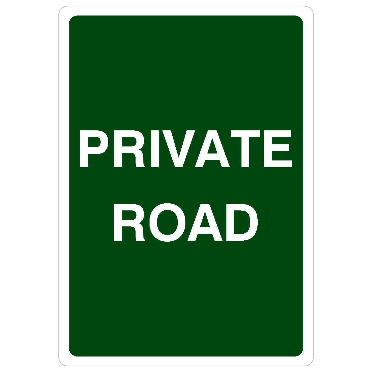 Private Road Portrait