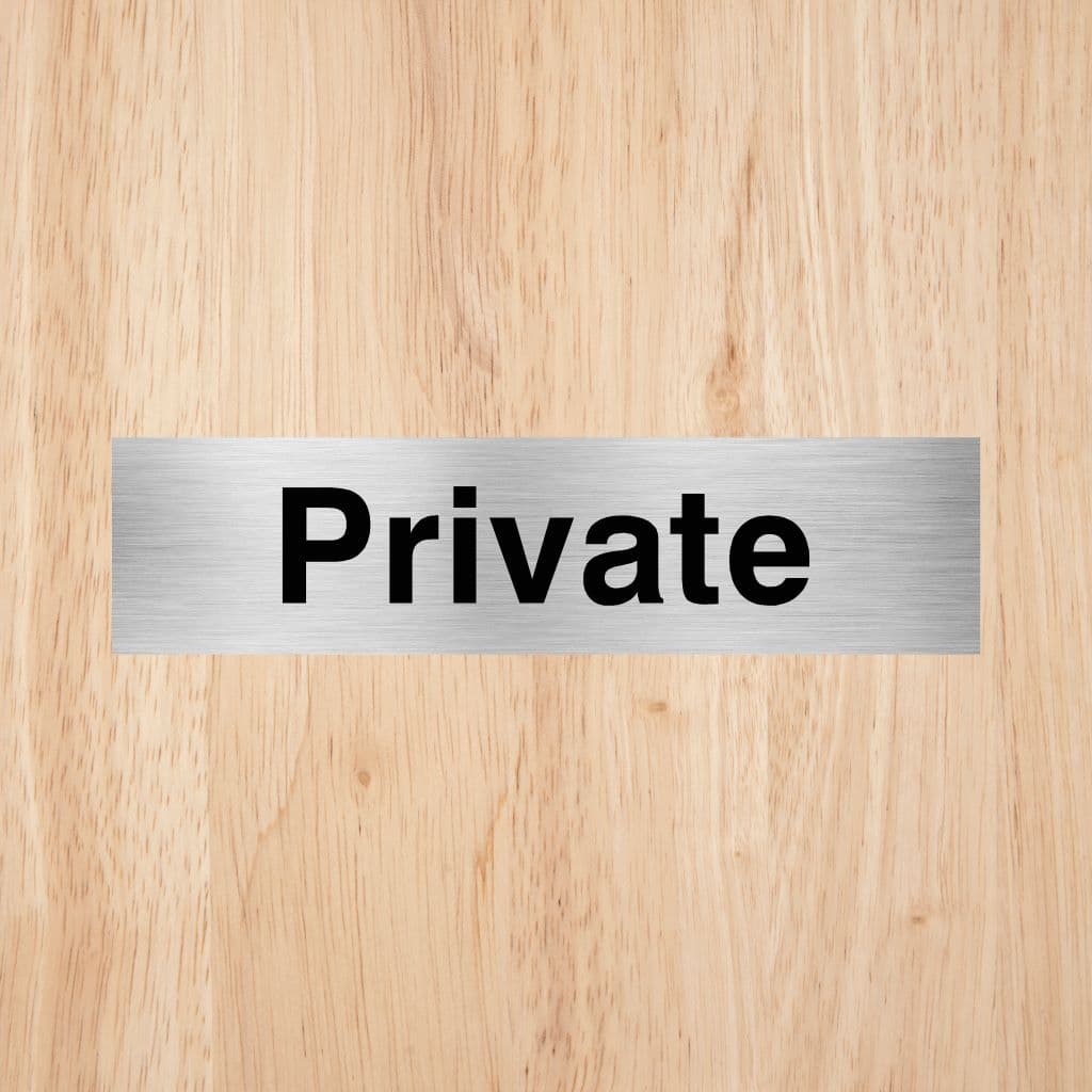 Private Sign