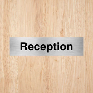 Reception Sign