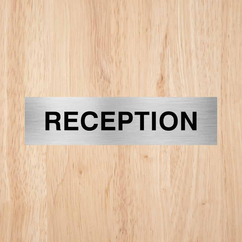 Reception Sign CAPS