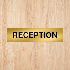 Reception Sign CAPS