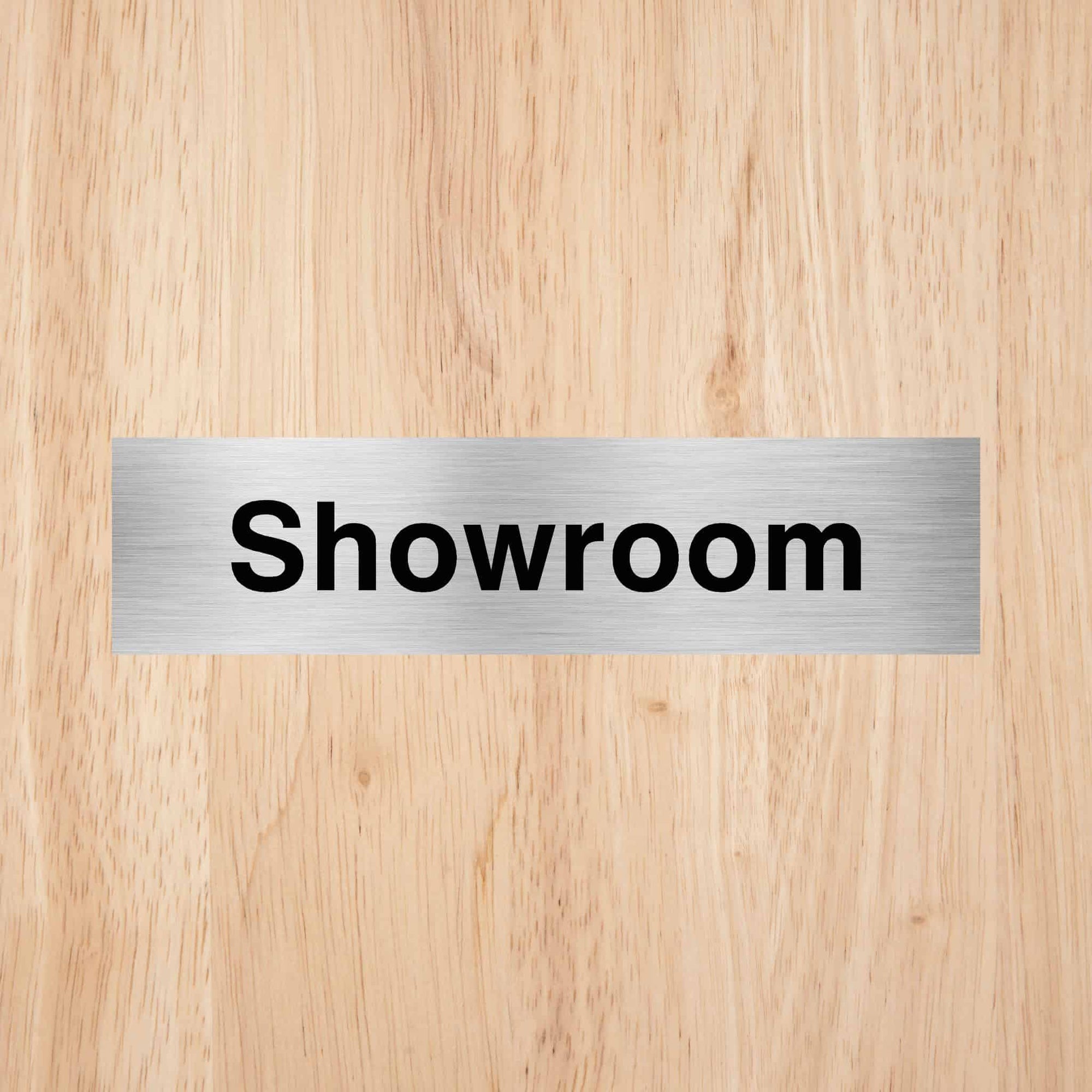 Showroom Door Sign