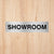 Showroom Door Sign CAPS