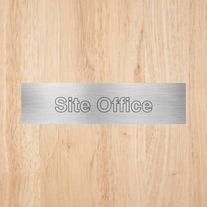 Site Office Sign