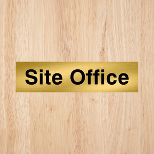 Site Office Sign