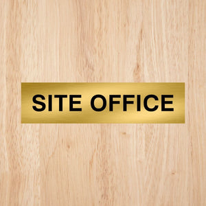 Site Office Sign