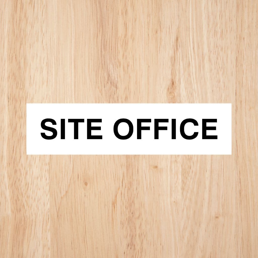 Site Office Sign