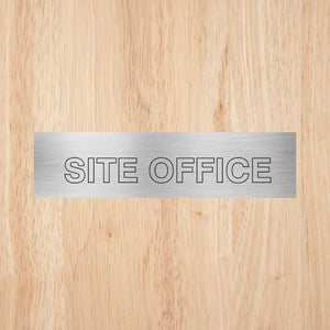 Site Office Sign