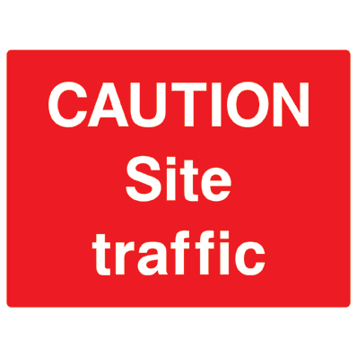 Site Traffic Sign