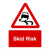 Skid Risk Sign