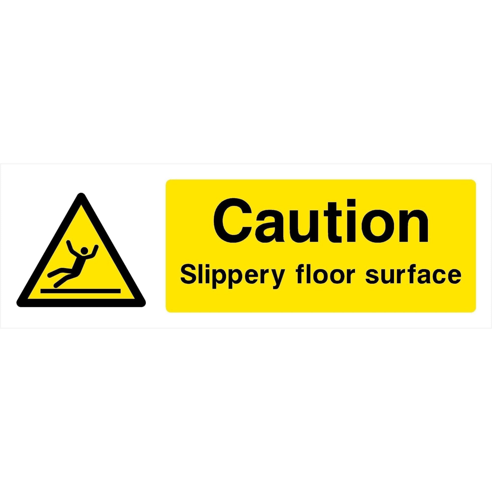 Slippery Floor Surface Sign