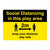 Social Distancing In Play Area 2m Sign