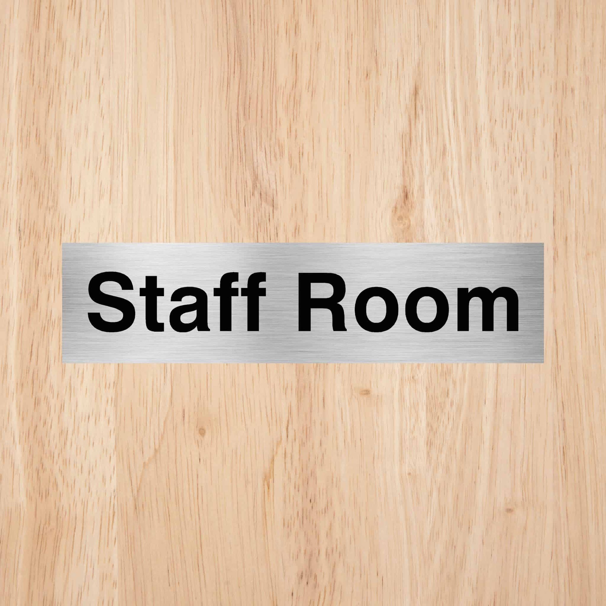 Staff Room Sign