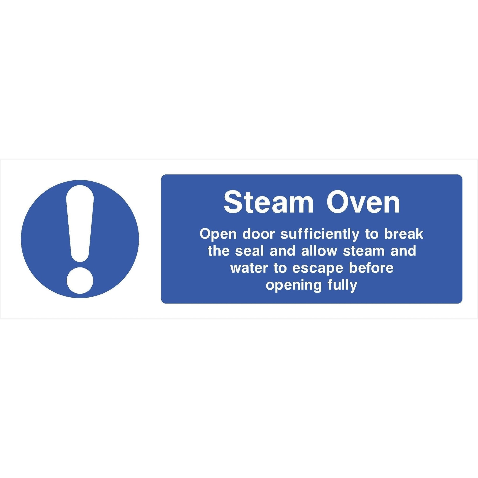 Steam Oven Sign