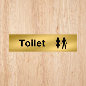 Toilet Standard Sign