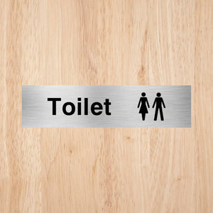 Toilet Standard Sign