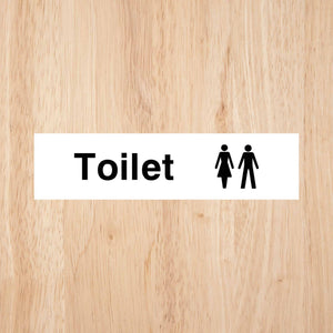 Toilet Standard Sign